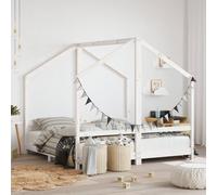 Cadre de Lit pour Enfants Sommier à Lattes Chambre Bois de Pin Massif vidaXL