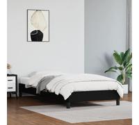 Cadre de Lit Rembourré Adulte Sommier Meuble Chambre Intérieur Similicuir vidaXL