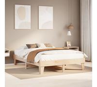 Cadre de Lit sans Matelas Adulte Chambre Intérieur Bois Pin Massif vidaXL