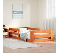 Cadre de Lit sans Matelas Adulte Chambre Intérieur Bois Pin Massif vidaXL