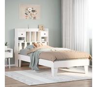 Cadre de Lit sans Matelas Adulte Sommier à Lattes Chambre Bois Pin Massif vidaXL