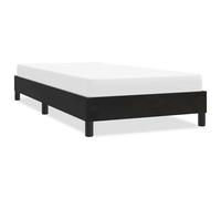 Cadre de lit sans matelas gris foncé 120x210 cm velours lit sommier vidaXL