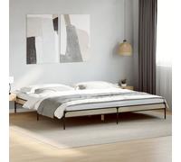 Vidaxl Cadre De Lit Sans Matelas Chêne Sonoma 160x200 Cm Multicolore