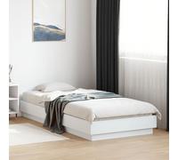 Cadre de Lit Sommier à Lattes Adulte Chambre Intérieur Bois d'Ingénierie vidaXL