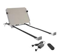 Cadre de lit - TECTAKE - Dossier électrique COSY GLIDE sommier réglable en continu avec moteur silencieux - 110 x 243 x 62 cm