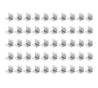 Cadre de lit universel à angle droit 90 degrés, fixe, for meubles en bois, accessoires quincaillerie for la maison(50PCS)