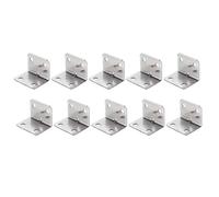 Cadre de lit universel à angle droit 90 degrés, fixe, for meubles en bois, accessoires quincaillerie for la maison(10PCS)
