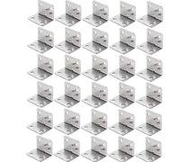 Cadre de lit universel à angle droit 90 degrés, fixe, for meubles en bois, accessoires quincaillerie for la maison(30PCS)