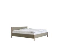 Cadre de Lit Veng 140x210 Re-Wool 218/Chêne Traité Au Savon