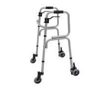 Cadre de marche avec accoudoir, déambulateur à roulettes réglable en hauteur, déambulateur pliable, déambulateurs standard pour personnes âgées
