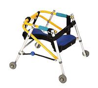 Cadre De Marche For Paralysie, Cadre De Support D'entraînement Et De Rééducation Des Membres Inférieurs For Enfants Avec Coussin, Cadre De Marche Réglable En Hauteur Et Pliable(M)
