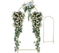 Cadre de mariage, arrière-plan arches avec cadre | Base de cabine photo en métal, support à - Backpower pour les fêtes d'anniversaire, cérémonie de mariage, célébration de Prenuptia