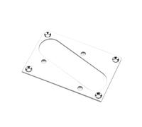 Cadre de micros de guitare électrique, pièces de rechange à dessus plat, chevalet, manche de chevalet, capot, anneaux de montage, cadre de micro