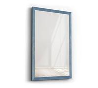 Cadre de miroir classique avec miroir | Bleu | Dimensions du miroir : 40 x 40 cm | Plus cadre 5 cm | Miroir mural | En 11 tailles