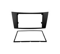 Cadre De Modification Audio pour Tableau De Bord D'autoradio pour Benz Classe E W211/CLS Classe C219 Panneau Stéréo(178X102mm)