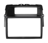 Cadre de montage d'autoradio 2 DIN pour Opel Vivaro, pour Renault Trafic II et pour Primastar - Façade en plastique ABS noir pour tableau de bord, montage sur mesure sans modification, kit complet