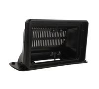 Cadre de Montage pour Autoradio Camion Système Ouvert, Support Noir | Plastique, Fixation Sécurisée pour Tableau de Bord Camion, Installation Navigation, 1 Pièce