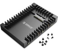 Cadre de Montage pour Disques Durs 2,5"" vers 3,5"" Adaptateur de SSD Interne Support de Montage pour 2,5 Pouces 7/9,5/12,5 mm SATA HDD SSD, Vis Incluses-1125SS