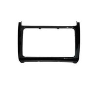 Cadre De Montage pour Tableau Bord D'autoradio, Garniture Façade Audio pour VW pour Polo 2014, 2015, 2016, 2017(Piano Black)