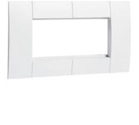 cadre de montage tehalit.WA 2 vitesses 45 x 45 mm blanc GT4529016