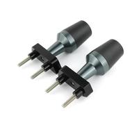 Cadre De Moto Curseur Carénage Garde Crash Protecteur Adapté pour Kawasaki pour Z800 2013 2014 2015 2016 Bobines Protection Contre Les Chutes Curseurs Cadre(Titane)