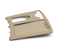 Cadre De Navigation Console Couvercle Porte-gobelet Console Centrale Voiture LHD pour Classe C pour E W204 C180 C200 C220 W207 W212 E260 E300(Beige)