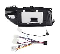 Cadre de Navigation GPS pour Panneau d'autoradio de 10,1 Pouces avec Cordon d'alimentation adapté pour 2014-2019 RHD, kit de Garniture Anti-Usure en matériau ABS Robuste pour