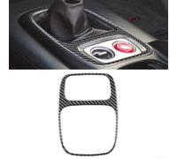 Cadre de panneau de changement de vitesse manuel en fibre de carbone pour modèles S2000 2003, conçu pour s'adapter avec précision et offrir une protection résistante à l'eau