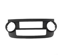 Cadre de panneau de climatisation de voiture pour Honda CR-V 2007-2012, garniture intérieure en plastique noir, coque décorative de rechange directe pour tableau de bord (noir MT)