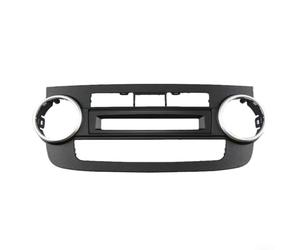 Cadre de panneau de climatisation pour CR-V 2007-2012, console centrale en plastique noir, cadre de contrôle de la climatisation, garniture de tableau de bord (noir AT)