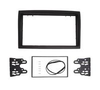 Cadre De Panneau De Garniture De Radio De Console Stéréo De Voiture 2 Din Noir Qp7216