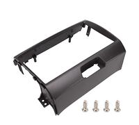 Cadre de Panneau de Navigation 9 Pouces, Façade Stéréo, Noir Texturé, pour 2010-2016 - Remplacement Précis, Montage Facile, Pièce Durable