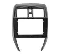 Cadre de Panneau de Navigation ABS Noir de qualité supérieure 10,1 Pouces 2Din Kit de Garniture de Tableau de Bord stéréo pour Versa 2015 2016 2017 2018 2019 (sans Cordon d'alimentation)