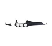 Cadre de panneau de navigation pour Benz Classe B W246 W242 2012-2019 en plastique style fibre de carbone accessoires de décoration intérieure autocollants de moulage de voiture (volant de type A)
