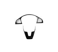 Cadre de panneau de navigation pour Benz Classe B W246 W242 2012-2019 en plastique style fibre de carbone accessoires de décoration intérieure autocollants de moulage de voiture (volant de type A)