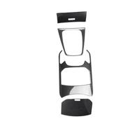 Cadre de panneau de navigation pour Edge 2015 2016 2017 2018 ABS style fibre de carbone Accessoires de décoration intérieure de voiture Garnitures autocollants Bande de moulage de voiture (avant de