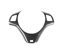Cadre de panneau de navigation style fibre de carbone pour décoration intérieure de volant de voiture pour BMW Série 3 pour M3 E90 E92 E93 2007-2011 Bande de moulage de voiture