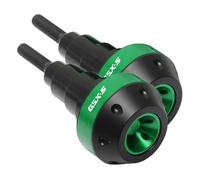 Cadre De Pare-Choc Coulissant pour Moto, Protection Contre Les Chutes Latérales, Boule Chute, pour GSX-S750 GSXS1000(Green)