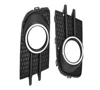 Cadre De Phare Antibrouillard Pour Pare-choc Avant, 2 Pièces, Compatible pour VW Tiguan EU 2012 - 2018, Protection De La Calandre 5N0853665 5N0853666(Black Chrome)