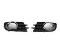 Cadre De Phare Antibrouillard Pour VW Pour Tiguan Europe 2012 - 2018 Couvercle Pare-choc Avant Grille Protection Chromée 5N0853665 5N0853666 Calandre Avant Voiture(Left and Right)