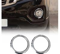 Cadre de phares anti-brouillard pour Kia Sorento 2009-2013 en acier inoxydable argenté 2x