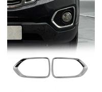 Cadre de phares anti-brouillard pour Kia Sorento 2010-2012 en acier inoxydable argent 2x