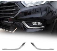 Cadre de phares antibrouillard pour Ford Transit Tourneo Custom 2x acier inoxydable