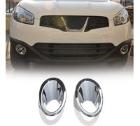 Cadre de phares antibrouillard pour Nissan Qashqai +2 2008-2014 Chrome ABS 2x