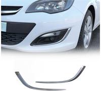 Cadre de phares antibrouillard pour Opel Astra J 2012-2015 2x acier inoxydable