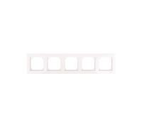 Cadre de plan M Merten Cinq fois blanc polaire MTN515519