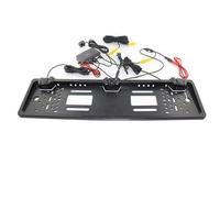 Cadre De Plaque De Planificateur Européen Automatique,Caméra De Recul Avec 2 Capteurs De Stationnement,Alarme Sonore Bibi En Trois Étapes,Radar Dc 12v