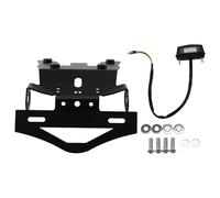 Cadre de Plaque Support De Permis Lumière Plaque D'éliminateur Garde-Boue Queue Moto Bien Rangé pour H-Onda CRF1100L pour Africa Twin 2020