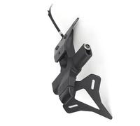 Cadre de Plaque Support De Plaque D'immatriculation Arrière À Queue Courte Support Contre-pointe Cadre Lumineux Compatible Avec Aprilia Pour RSV4 2021-2024