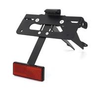 Cadre de Plaque Support De Plaque D'immatriculation Moto Queue Bien Rangée Compatible Avec Triumph Pour Speed pour Triple Pour 1200RR 2021-2025(Style B)